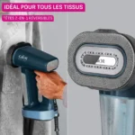 Calor Pure Force 3en1, Défroisseur à main et fer à repasser, Nettoie – Image 10